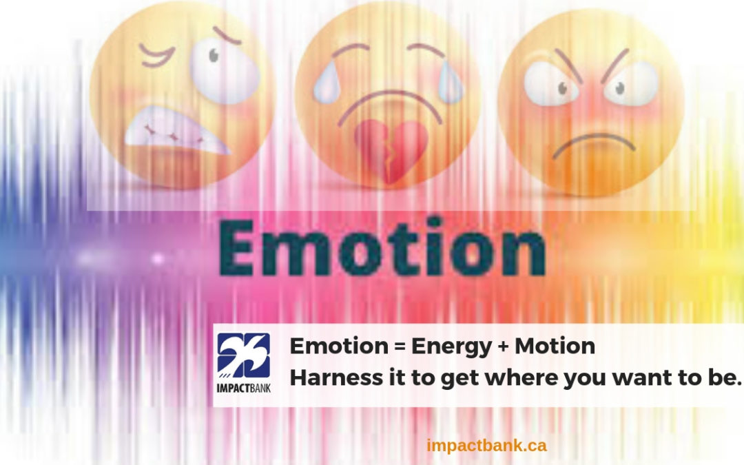 Emotions move us
