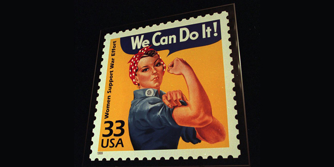 Cheers to Rosie the Riveter